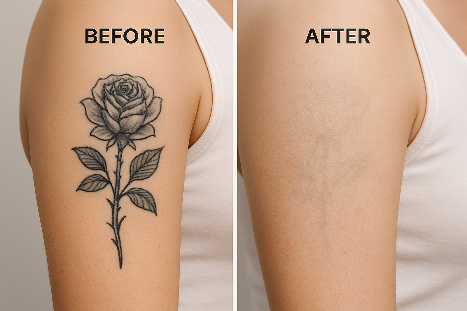 Advanced Laser Tattoo Removal at Dermanation Clinic